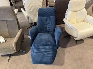 Relaxfauteuil, blauw